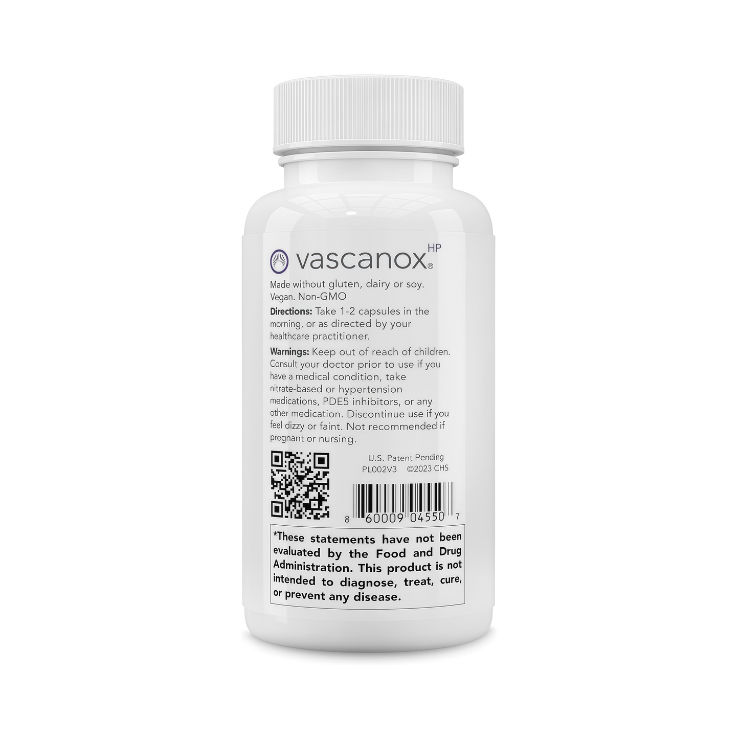 Calroy Vascanox HP, Next Generation Nitric Oxide Support, 60 Vegan Capsules | Up to 24 Hours on Single Dose*+, Targets Nitric Oxide Pathways, Supports Natural Production, Storage & Release*