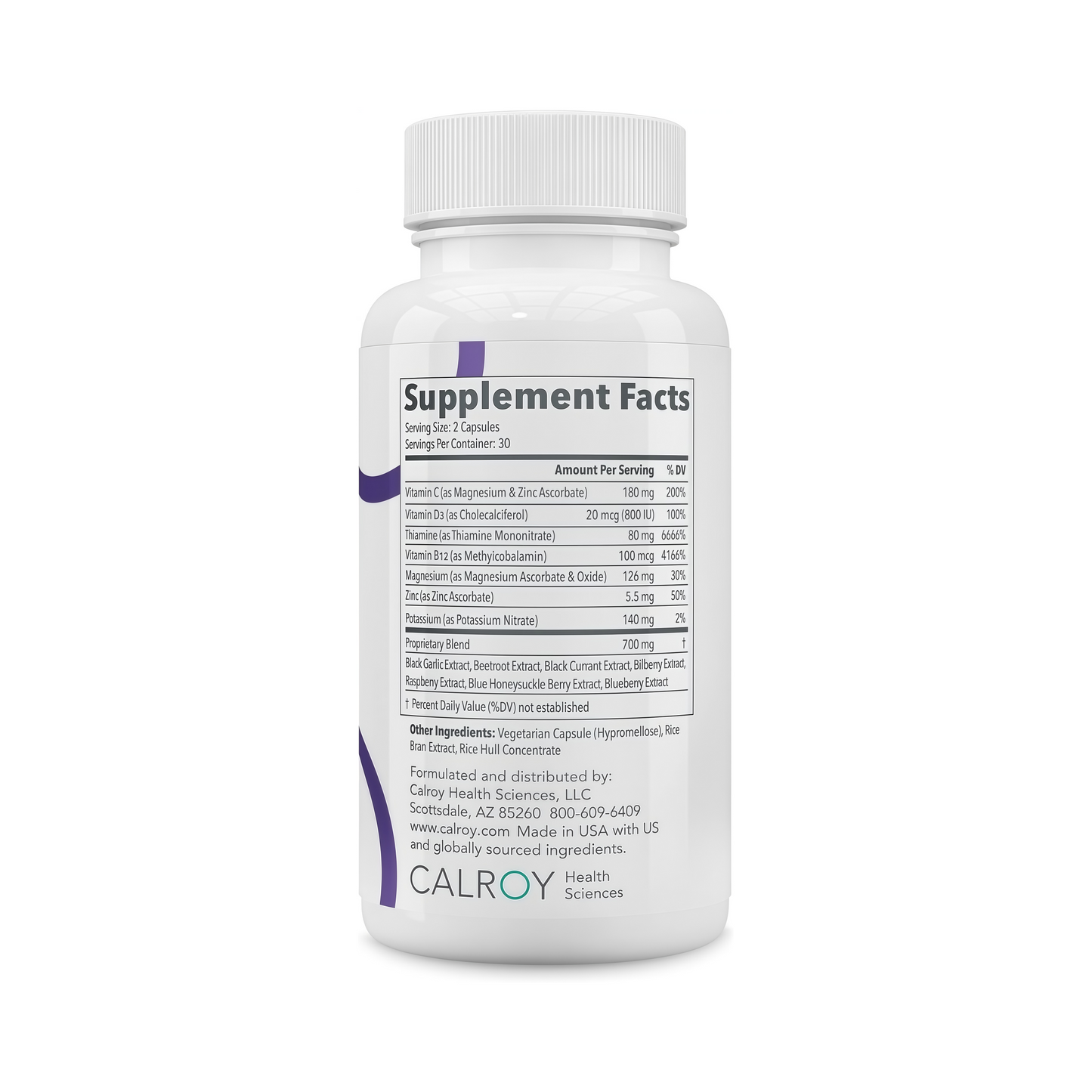 Calroy Vascanox HP, Next Generation Nitric Oxide Support, 60 Vegan Capsules | Up to 24 Hours on Single Dose*+, Targets Nitric Oxide Pathways, Supports Natural Production, Storage & Release*